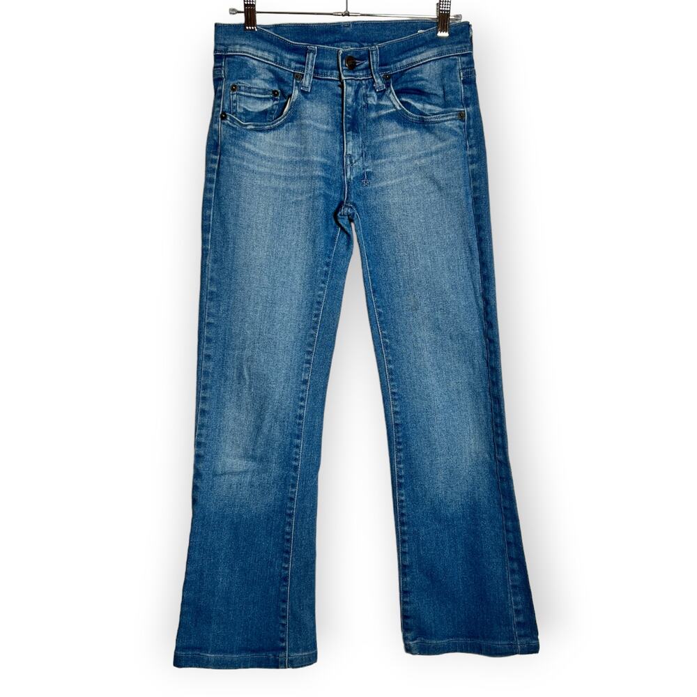 18th Amendment Garland Bootcut Jeans SIZE 27 Blue Denim Made in Australia